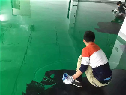 山阳下面给你一份环氧地坪漆施工的完整流程